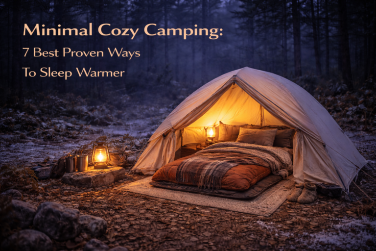 minimal cozy camping: 7 Essential Proven Ways To Stay Warm