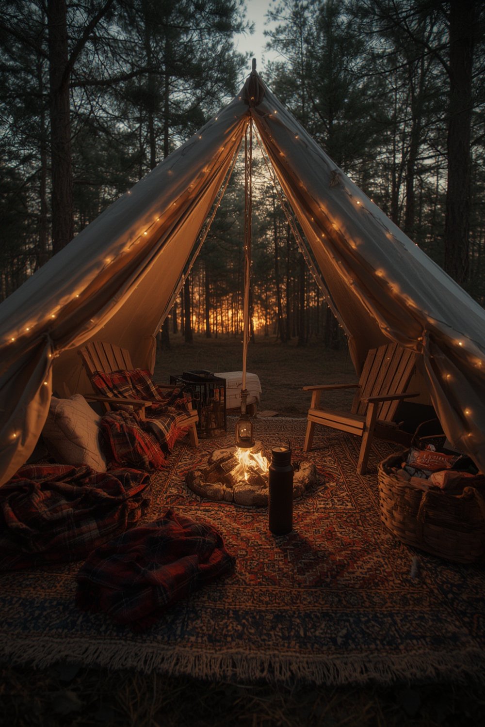 cozy camping ideas - Illustration 1