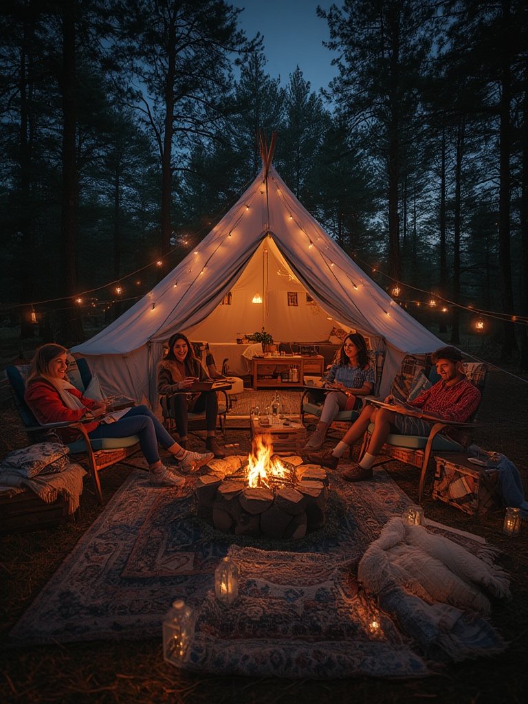cozy camping ideas - Illustration 3