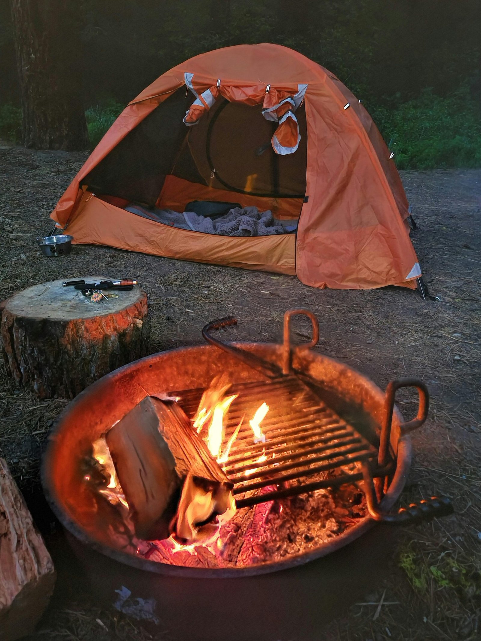 Warm Camping Gear