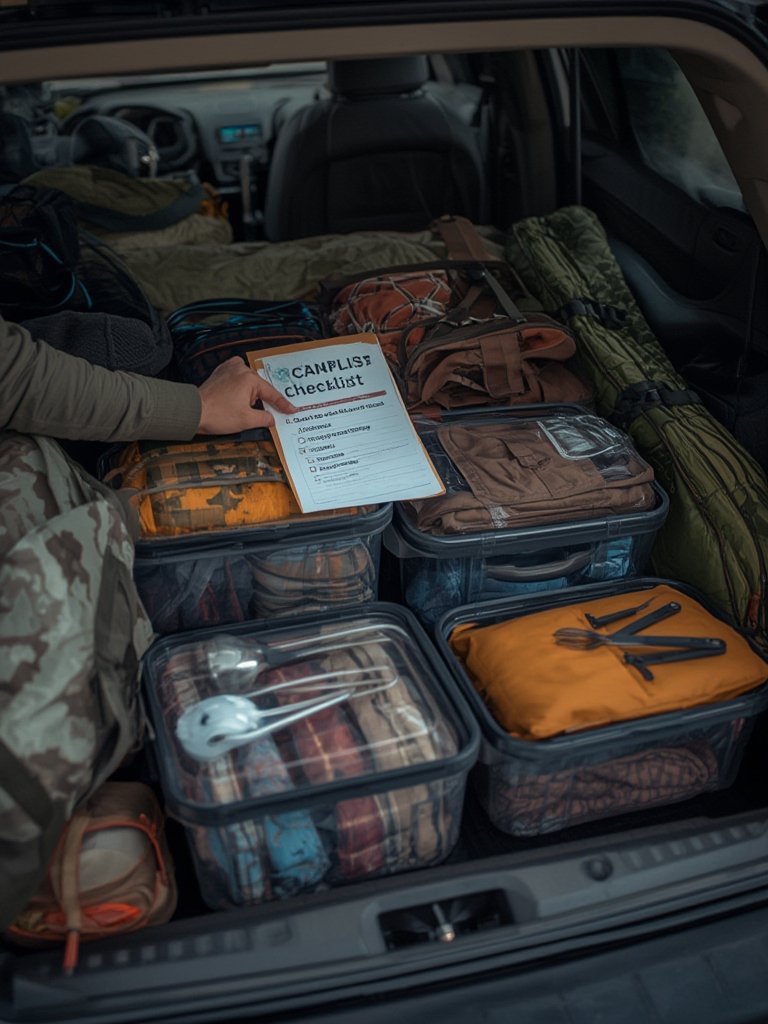 car camping checklist - Illustration 2