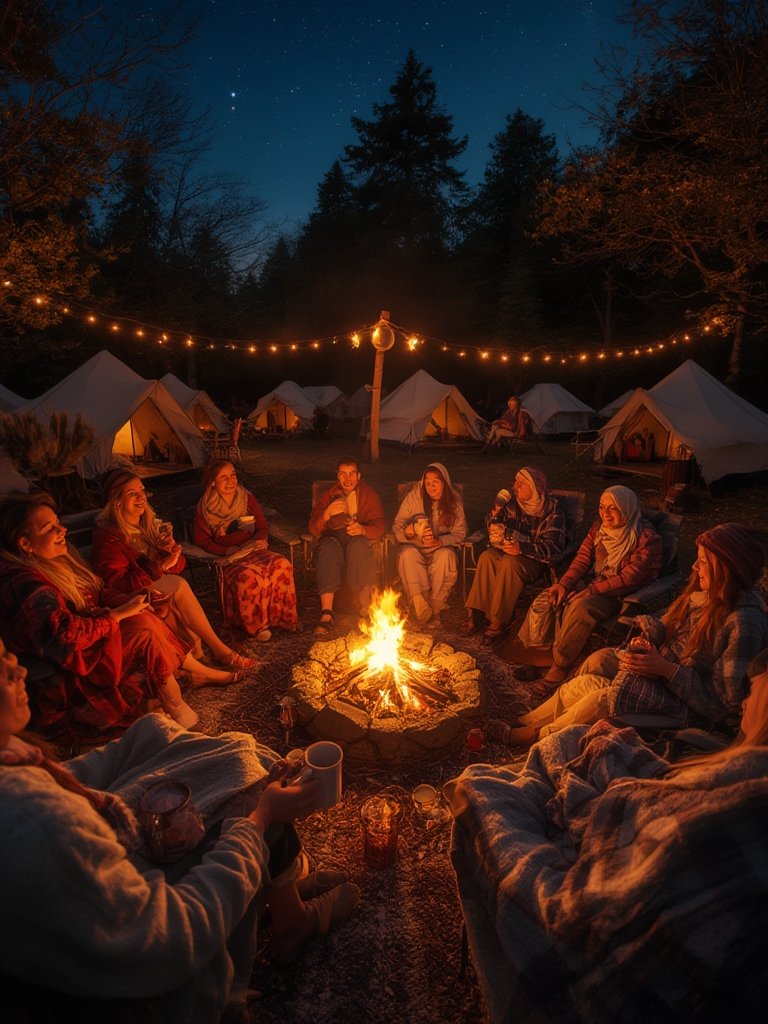how to make camping cozy - Illustration 3