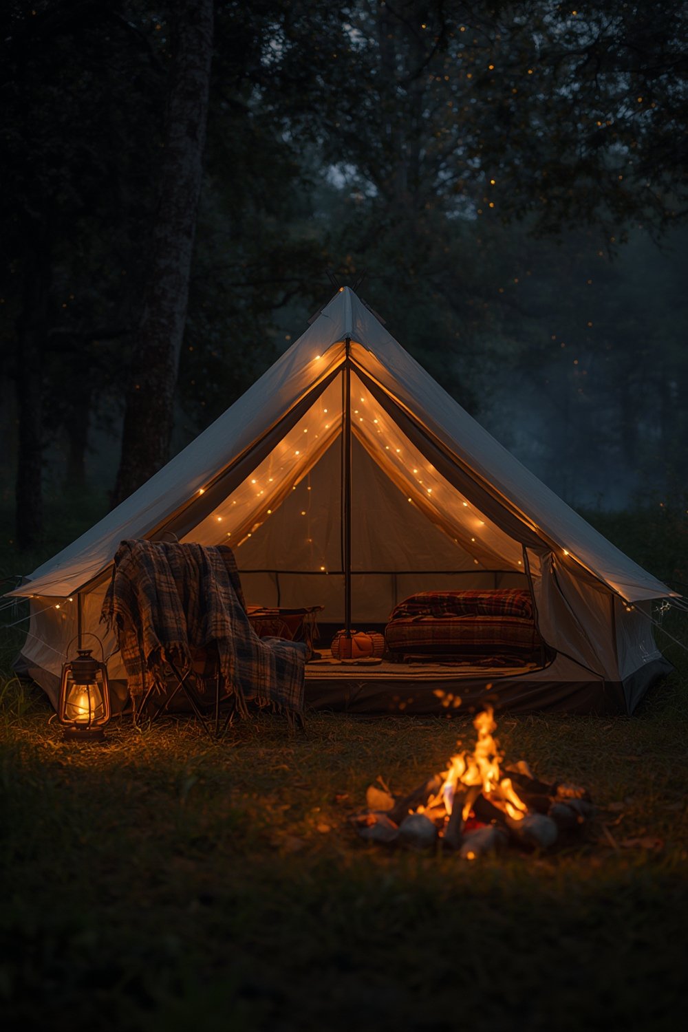 how to make camping cozy - Illustration 1