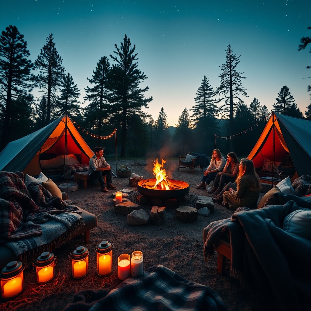 DIY cozy camping ideas - Illustration 3