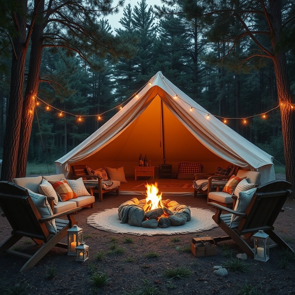 DIY cozy camping ideas - Illustration 1