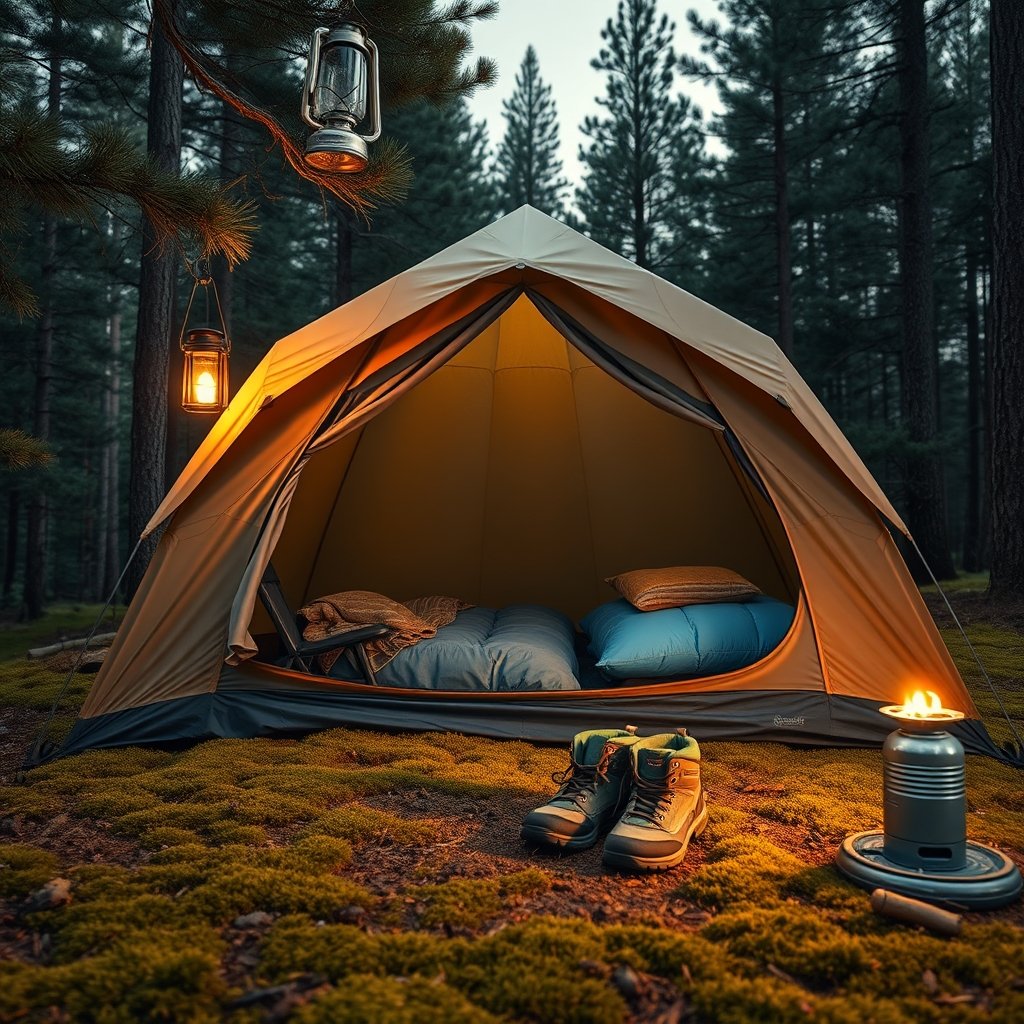 budget cozy camping gear - Illustration 1