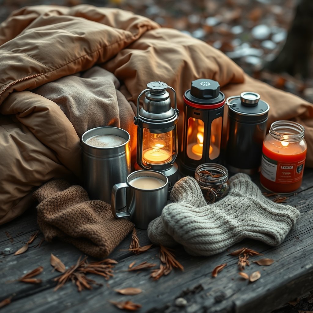 cozy camping essentials - Illustration 2