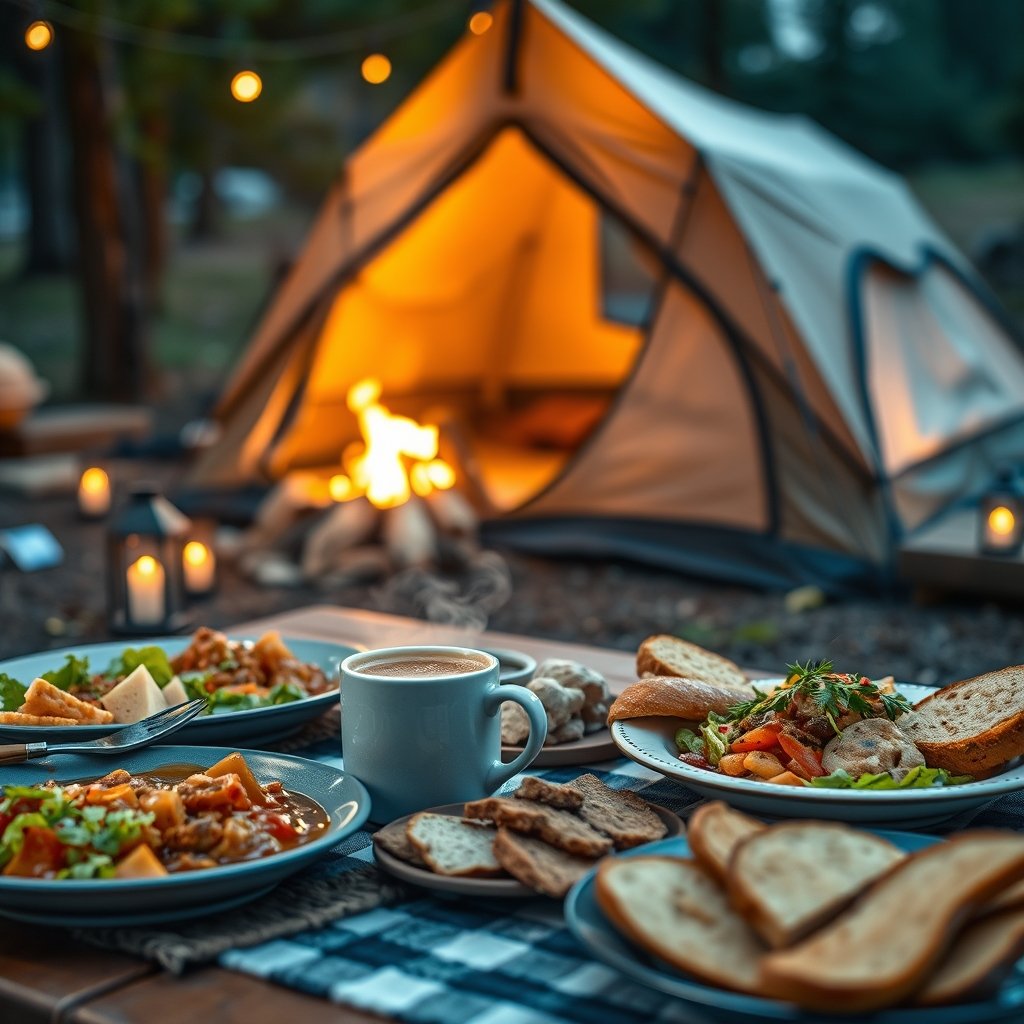 cozy camping meal prep - Illustration 3