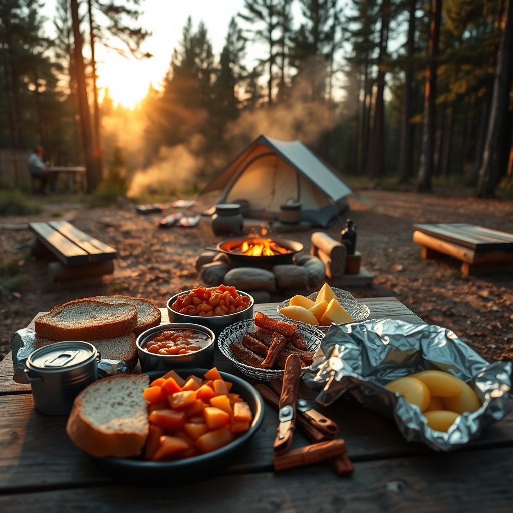 easy camping meals no fridge - Illustration 1