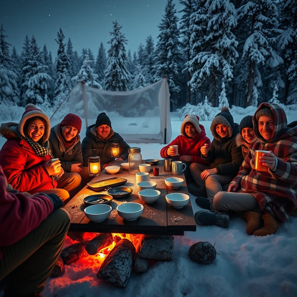 warm camping meals for cold weather - Illustration 3